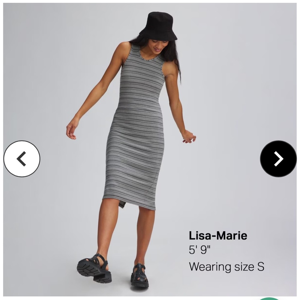 Lexi daytime dress stripe